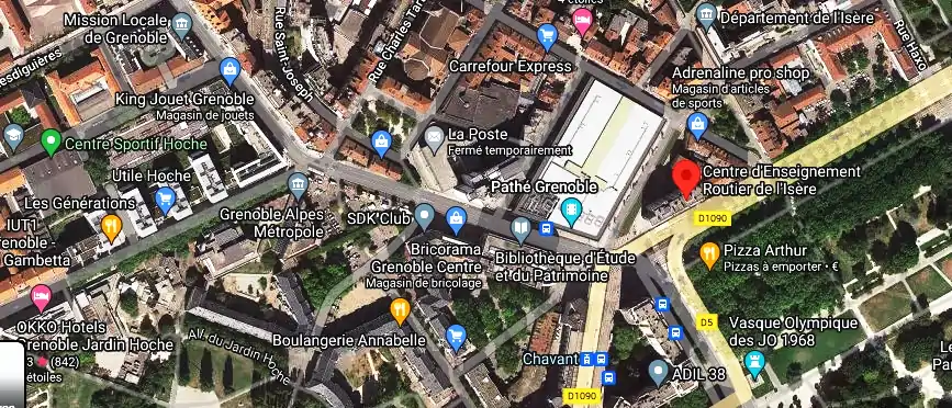 Permis auto Ecole à Grenoble