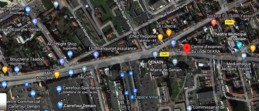 Permis auto Ecole à Denain