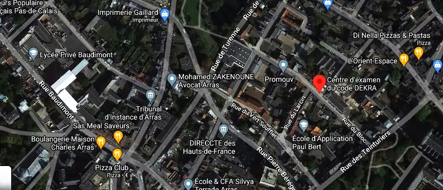 Permis auto Ecole à Arras