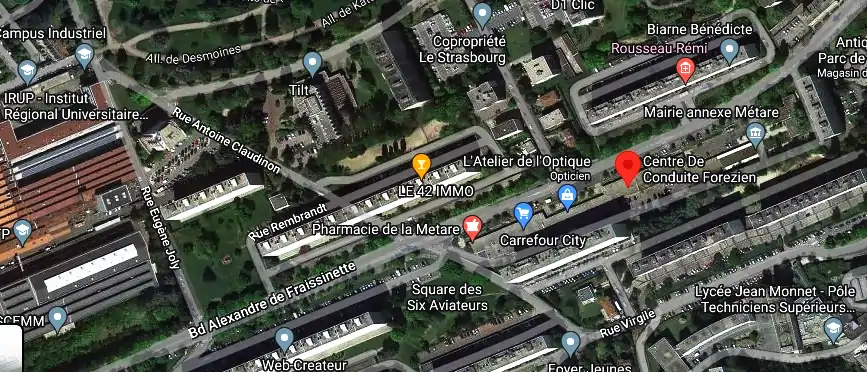 Permis auto Ecole à Saint-Étienne