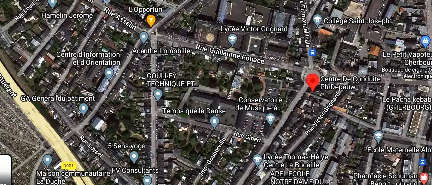 Permis auto Ecole à 50100 Cherbourg-en-Cotentin