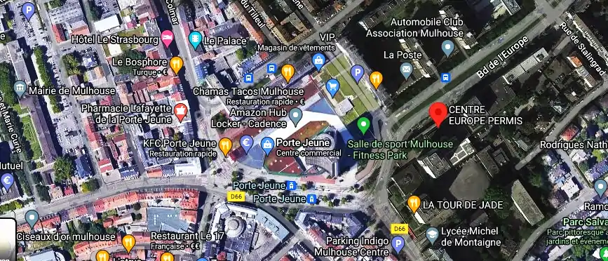 Permis auto Ecole à Mulhouse