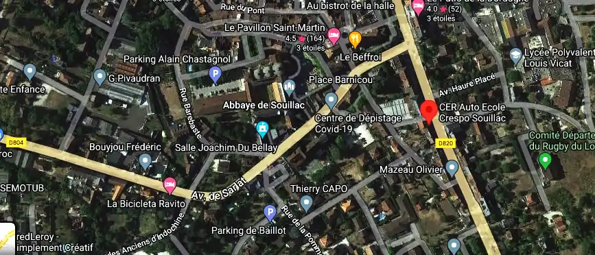 Permis auto Ecole à Souillac