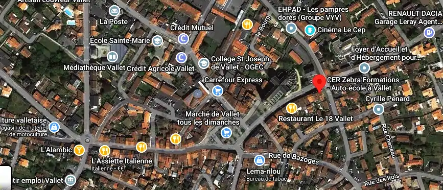 Permis auto Ecole à Vallet