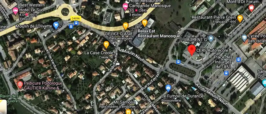 Permis auto Ecole à Manosque