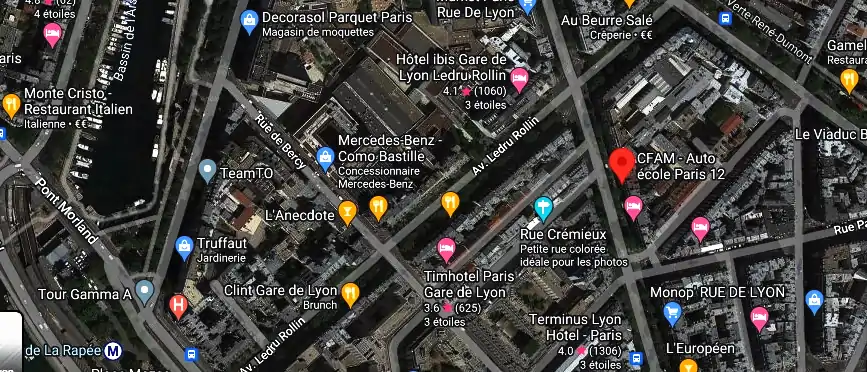 CFAM – Auto école Paris 12 à Paris