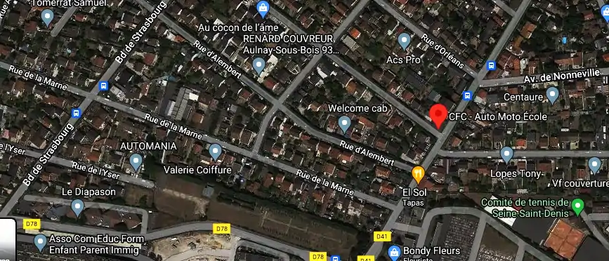 Permis auto Ecole à Aulnay-sous-Bois