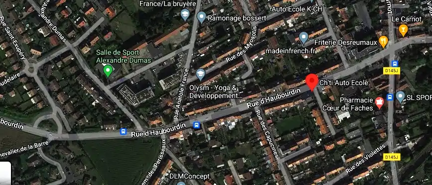 Permis auto Ecole à Faches-Thumesnil