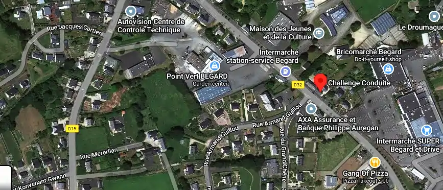 Permis auto Ecole à Bégard