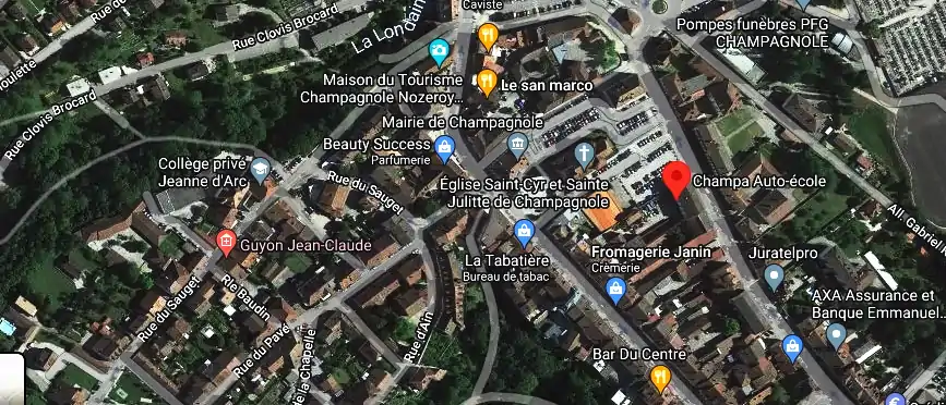 Permis auto Ecole à Champagnole