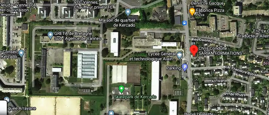 Permis auto Ecole à Vannes