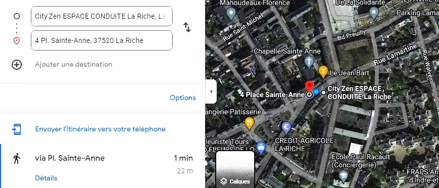 Permis auto Ecole à La Riche