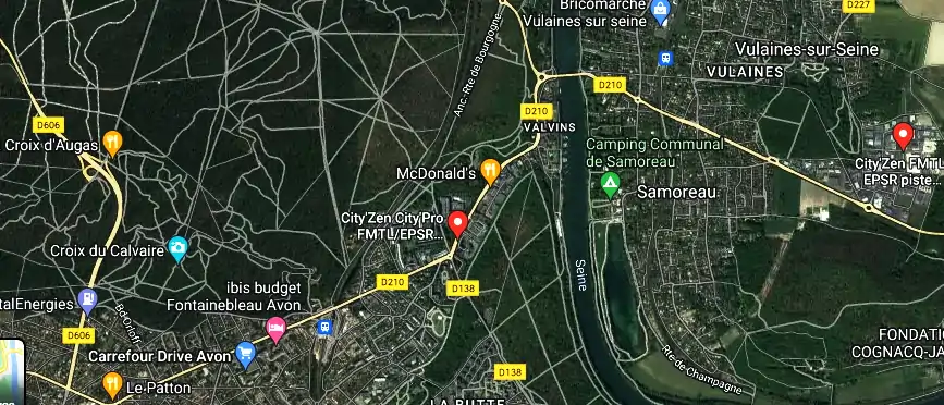 City’Zen FMTL/EPSR piste Vulaines sur Seine à Vulaines-sur-Seine