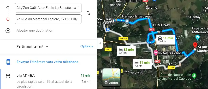 Permis auto Ecole à Bassée