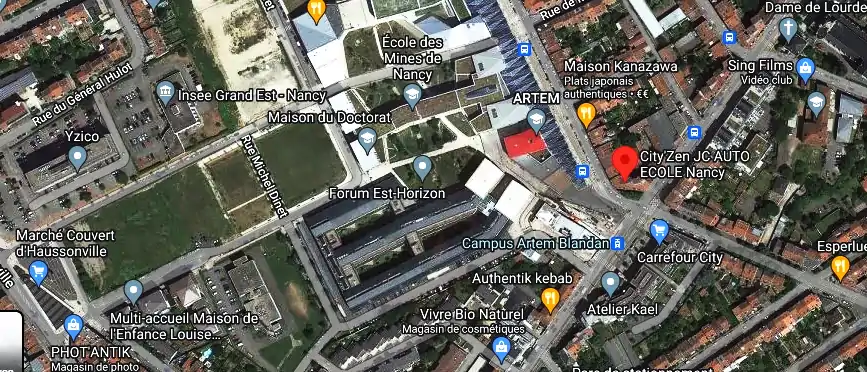 Permis auto Ecole à Nancy