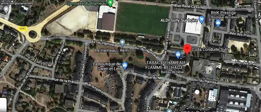 Permis auto Ecole à Sully-sur-Loire