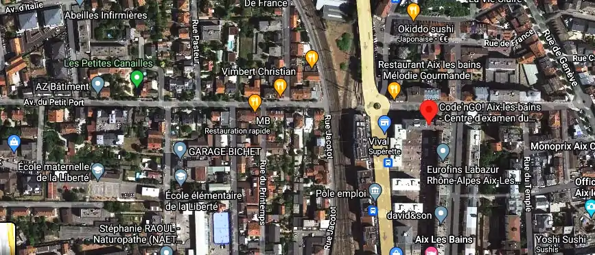 Permis auto Ecole à Aix-les-Bains