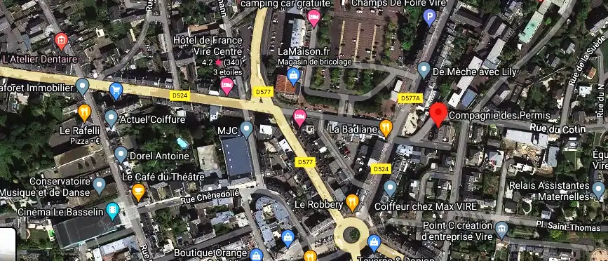 Permis auto Ecole à Vire-Normandie