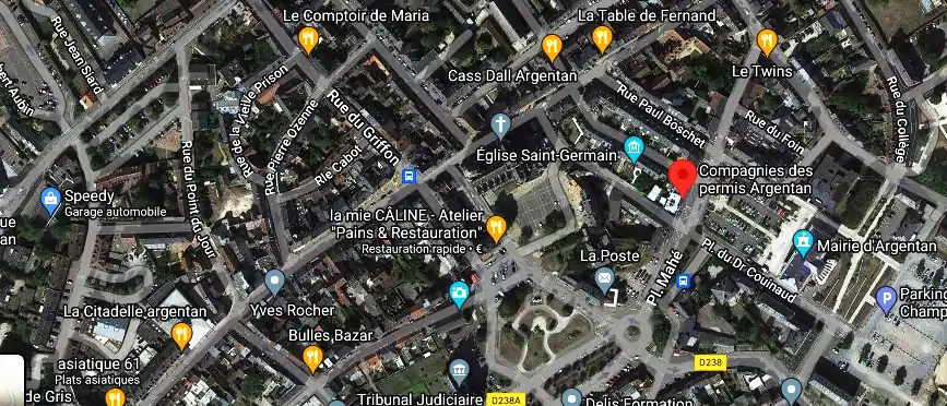 Permis auto Ecole à Argentan