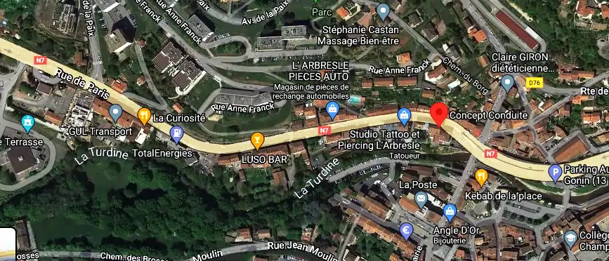 Permis auto Ecole à L'Arbresle