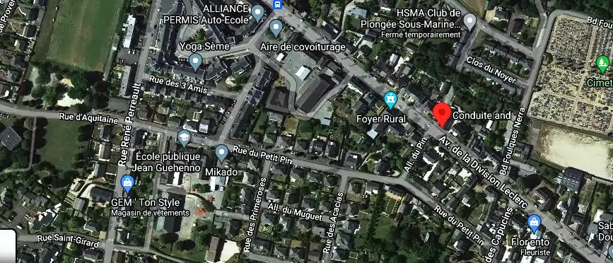 Permis auto Ecole à Château-Gontier-sur-Mayenne