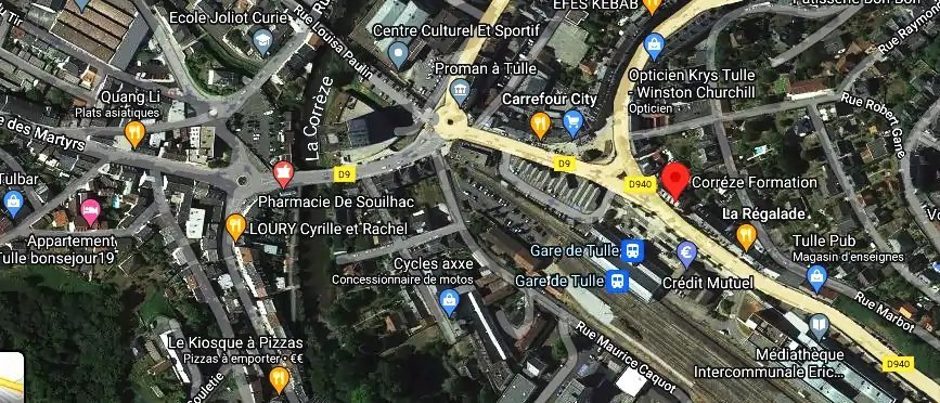 Permis auto Ecole à Tulle