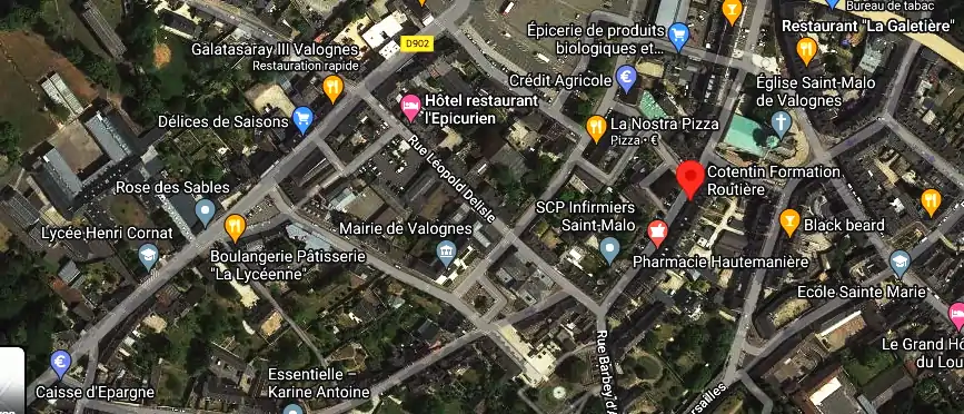 Permis auto Ecole à Valognes