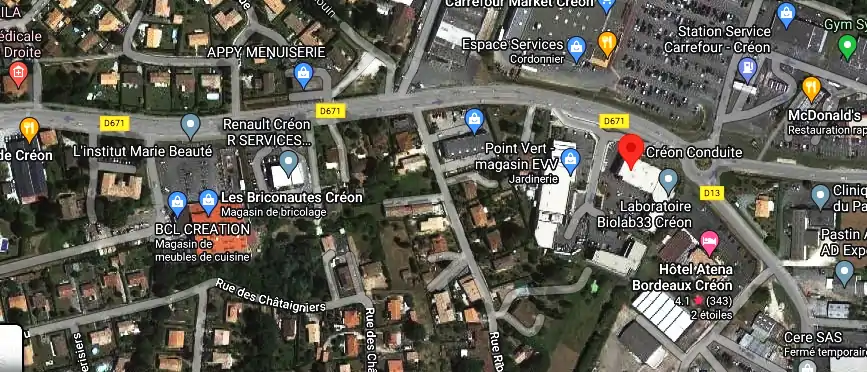 Permis auto Ecole à Créon