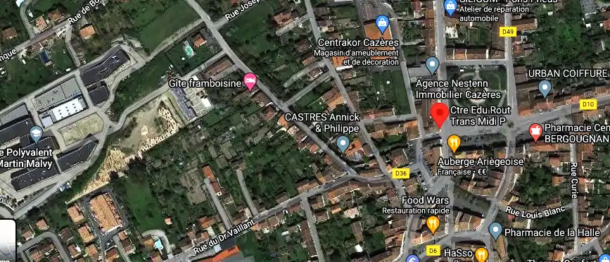 Permis auto Ecole à Cazères