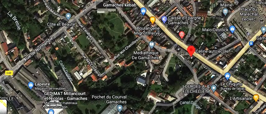 Permis auto Ecole à Gamaches