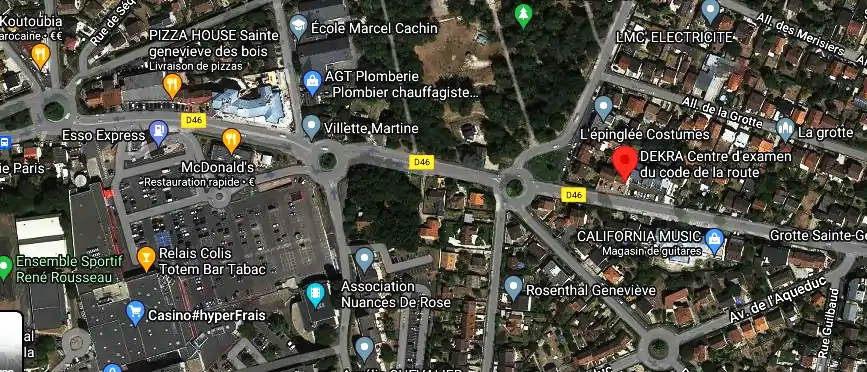 Permis auto Ecole à Sainte-Geneviève-des-Bois