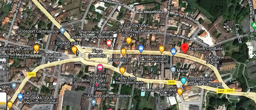 Permis auto Ecole à Casteljaloux