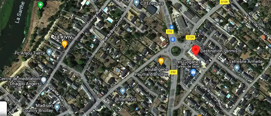 Permis auto Ecole à Briollay