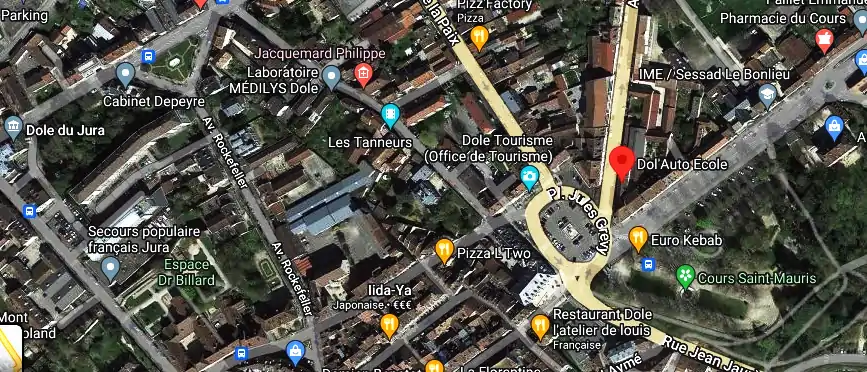 Permis auto Ecole à Dole