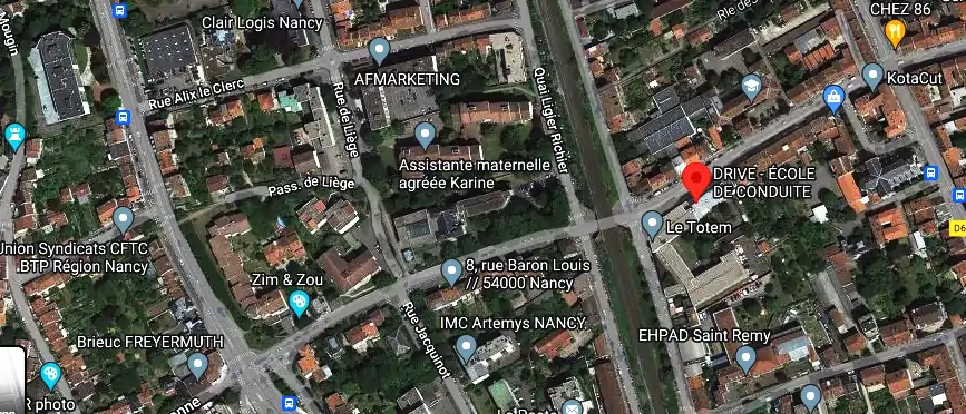 Permis auto Ecole à Nancy