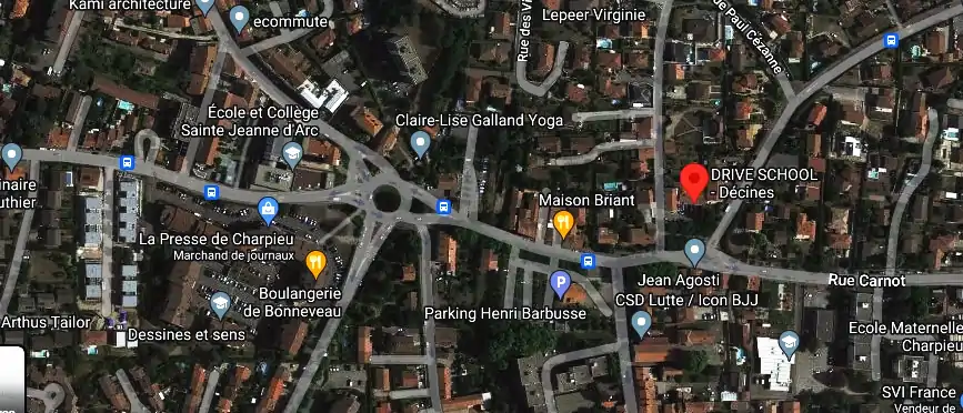 Permis auto Ecole à Décines-Charpieu