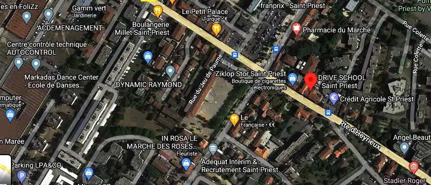 Permis auto Ecole à Saint-Priest