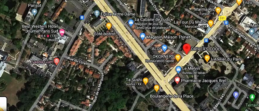 DRIVER’S COOL à Ris-Orangis