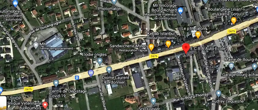 Permis auto Ecole à Bourg-Achard