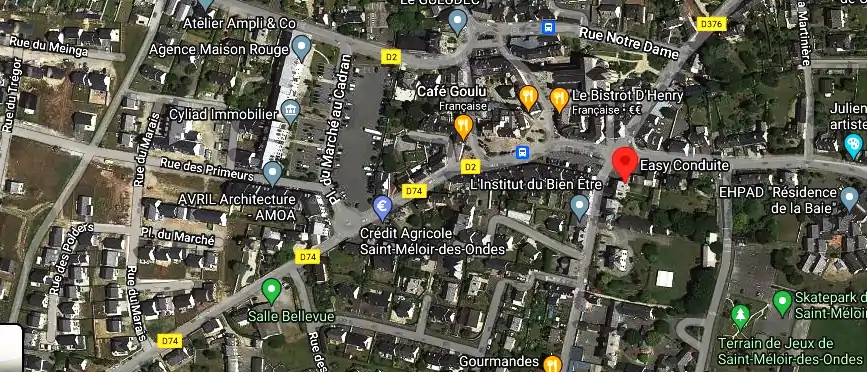 Permis auto Ecole à Saint-Méloir-des-Ondes