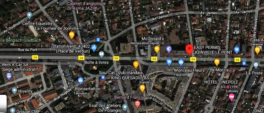 Permis auto Ecole à Joinville-le-Pont