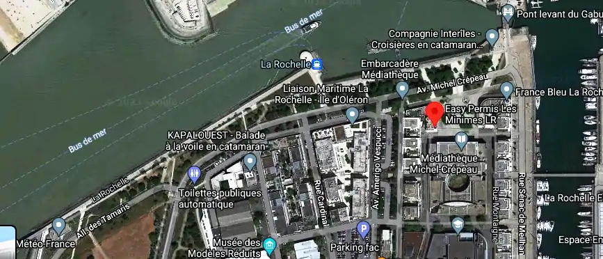 Permis auto Ecole à La Rochelle