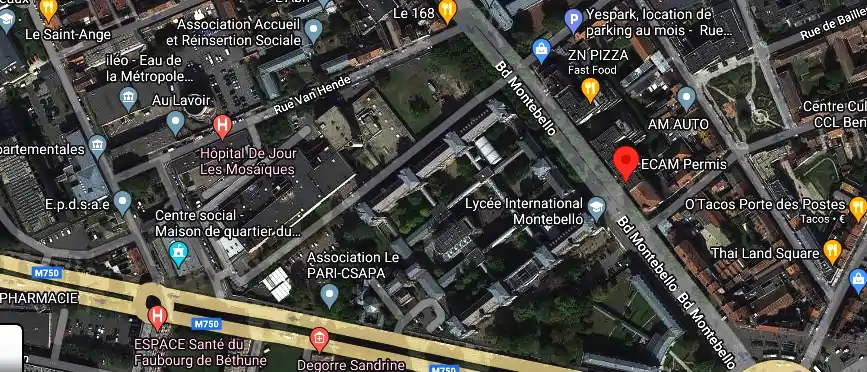 Permis auto Ecole à Lille