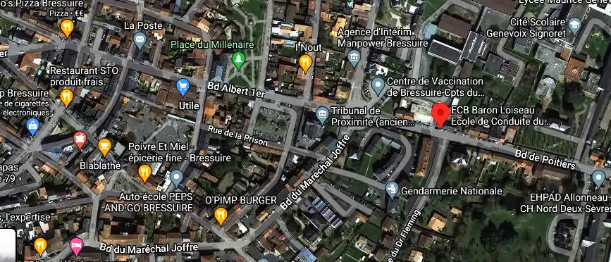 Permis auto Ecole à Bressuire