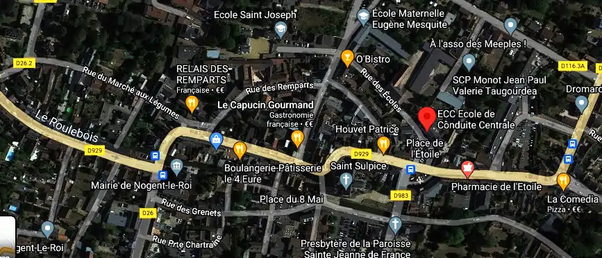 Permis auto Ecole à Nogent-le-Roi