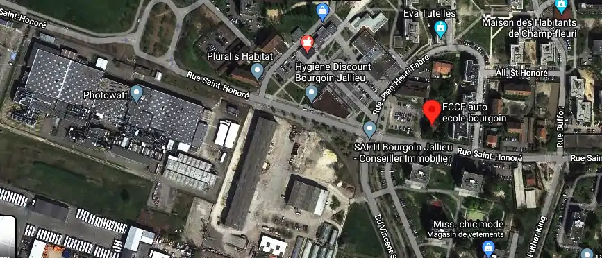 ECCF auto ecole bourgoin à Bourgoin-Jallieu
