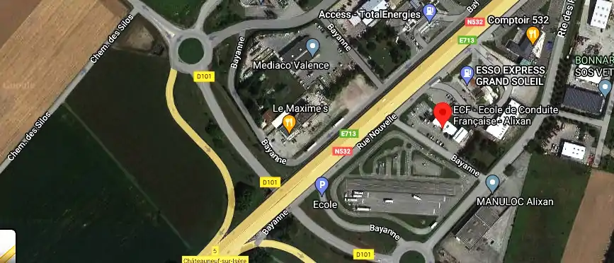 Permis auto Ecole à Alixan