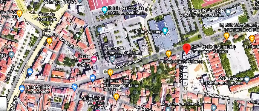 Permis auto Ecole à Valence