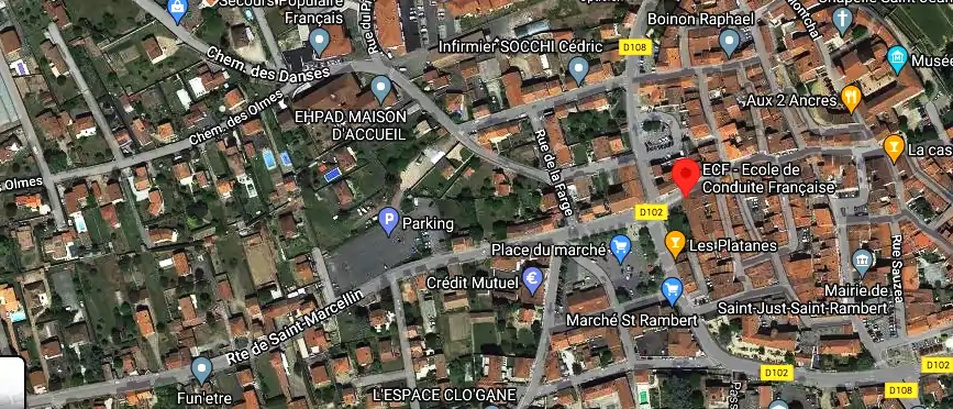 Permis auto Ecole à Saint-Just-Saint-Rambert