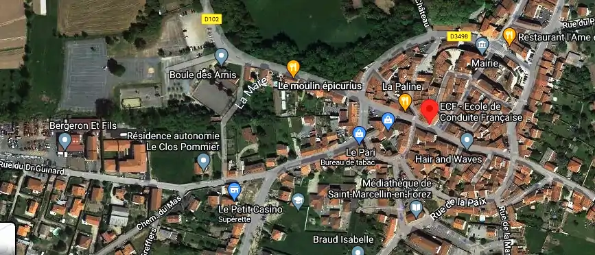 Permis auto Ecole à Saint-Marcellin-en-Forez